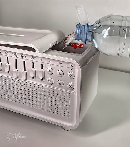 Aromathérapie, Enceinte Bluetooth et son d'ambiance réglable a LED